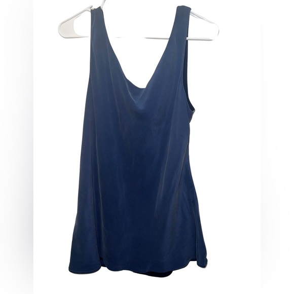 Lafayette 148 Blue Tank Top - Picture 2 of 4